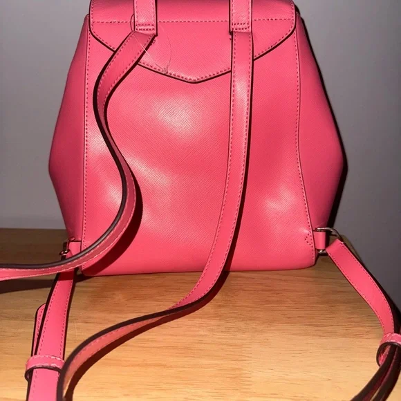 🩷EUC-Kate Spade Pink Leather Backpack!🩷 - Picture 2 of 4